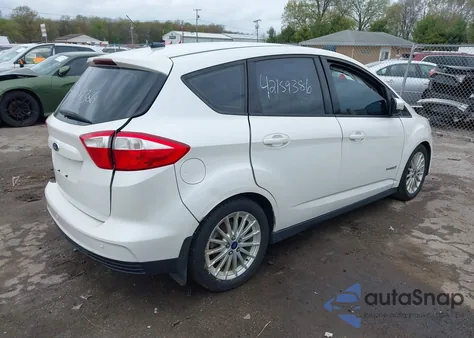 2014 Ford C-Max Hybrid Se из США, поврежденный, VIN 1FADP5AUXEL509424